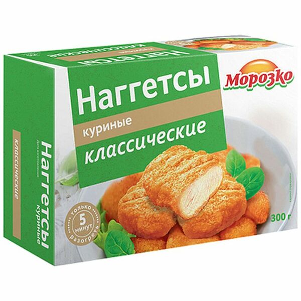 Наггетсы куриные Морозко Классические замороженные