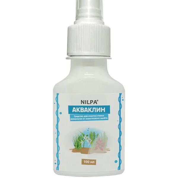 Средство для очистки стекол аквариума от известкового налета Акваклин, 100 мл