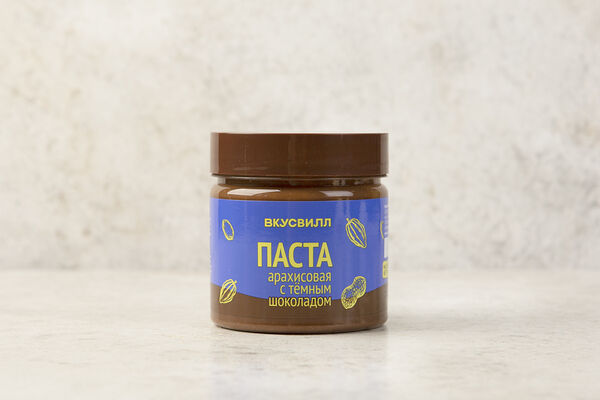 Арахисовая паста с темным шоколадом