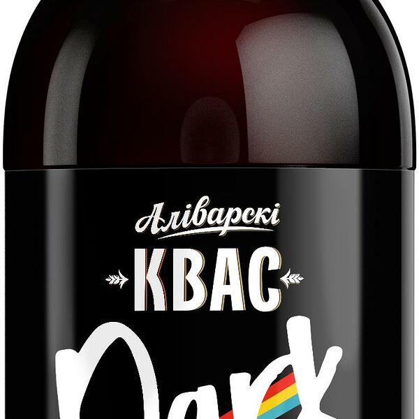 Квас Алiварскi чорны Dark Side 1л пэт