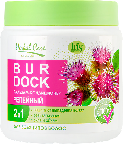 Бальзам-кондиционер для волос HERBAL CARE Репейный, 500мл