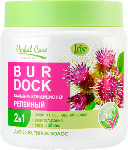 

Бальзам-кондиционер для волос HERBAL CARE Репейный, 500мл