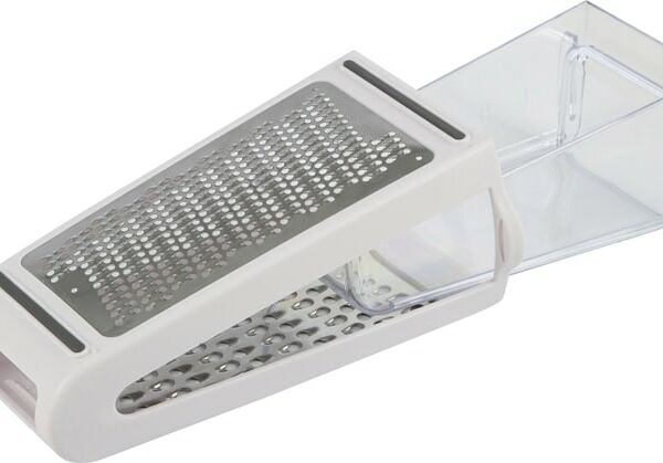 Терка Mallony Idea двугранная с контейнером 21.5см