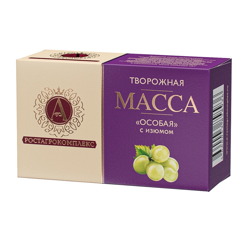 

Масса творожная Б.Ю. Александров Особая с изюмом 23%, 100 г