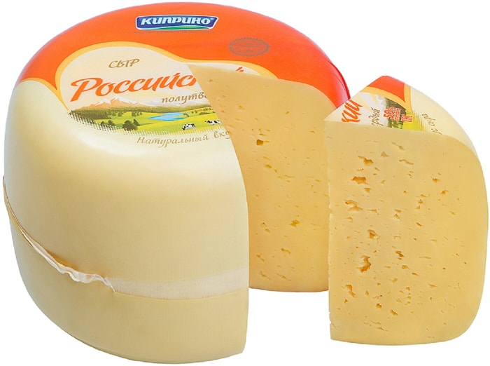 

Сыр Киприно Российский 50% весовой