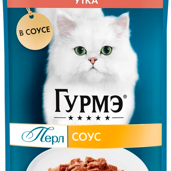 Влажный корм для кошек Gourmet Соус утка