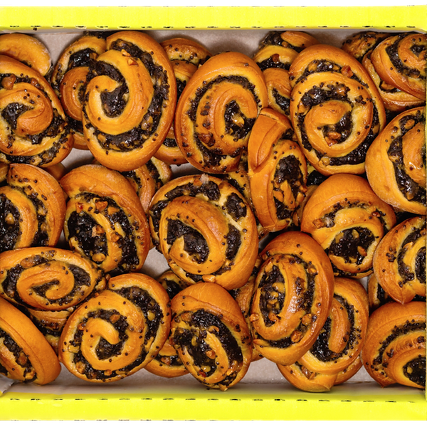 Сдоба Контек Нежность с маково-ореховой начинкой