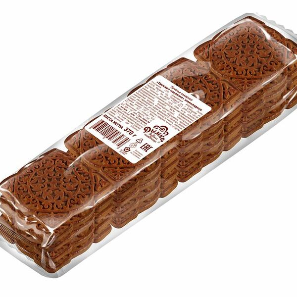 Печенье Дымка Царское чаепитие шоколадное 370г