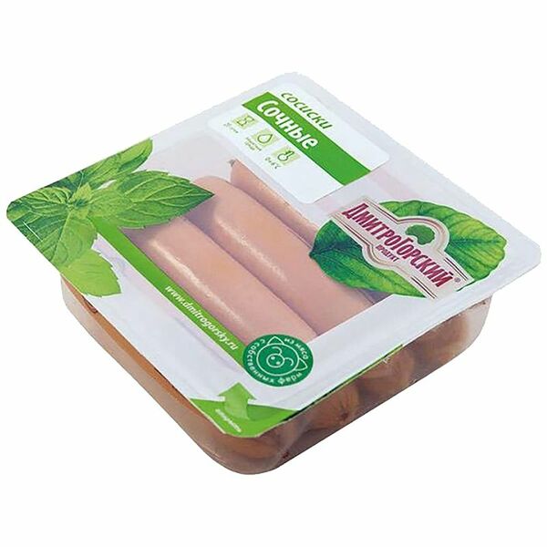 Сосиски Дмитрогорский МК Сочные