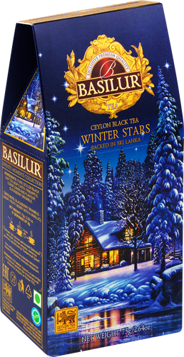 

Чай черный BASILUR Winter Stars/Зимние звезды, 75г