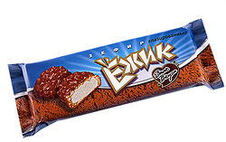 Зефир ЕЖИК глазированный вес 140г Знак вкуса БЕЛАРУСЬ