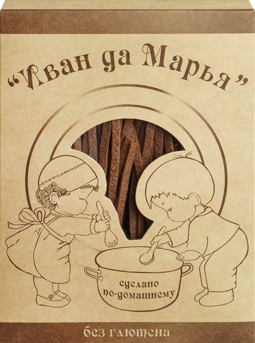 

Макароны гречневые Иван да Марья Лапша, 250 г