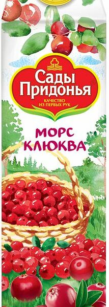 Морс - клюква ТМ Сады Придонья