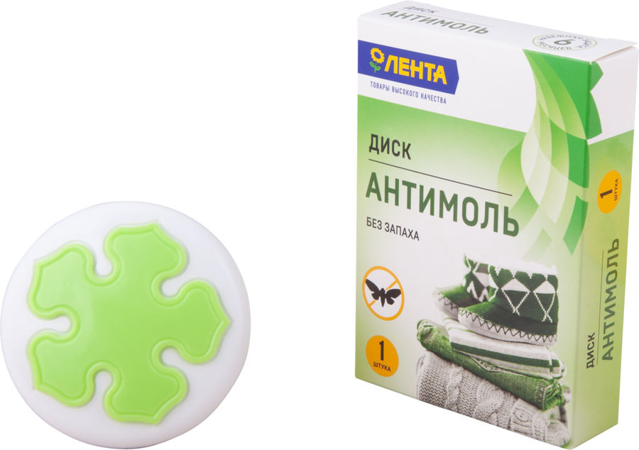 

Диск антимоль ЛЕНТА, без запаха
