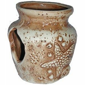 Декор для аквариумов ОРЛОВСКАЯ КЕРАМИКА 05 Амфора Вазон 75х65мм