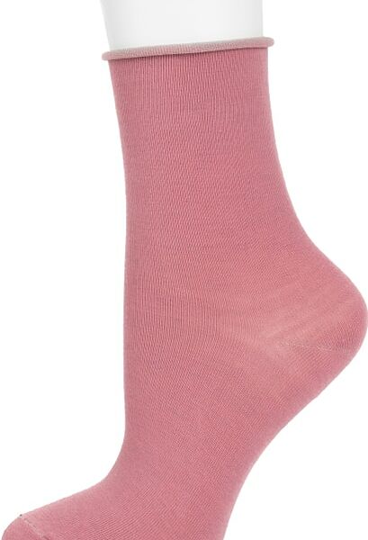 Носки женские Oemen с медицинской резинкой темно-розовые р.23