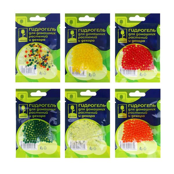 Inbloom гидрогель для домашних растений и декора 