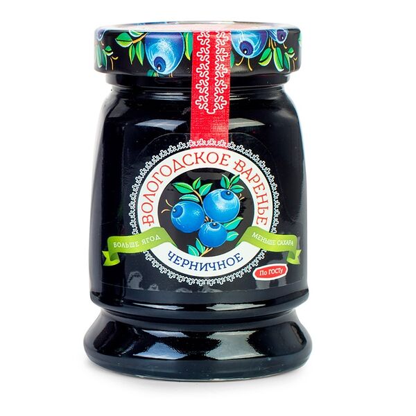 Варенье черничное Вологодское