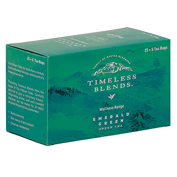 Чай зеленый Timeless Blends Emerald Green пакетированный, Индия