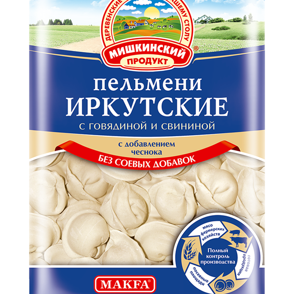 Пельмени Мишкинский продукт Иркутские 700 г
