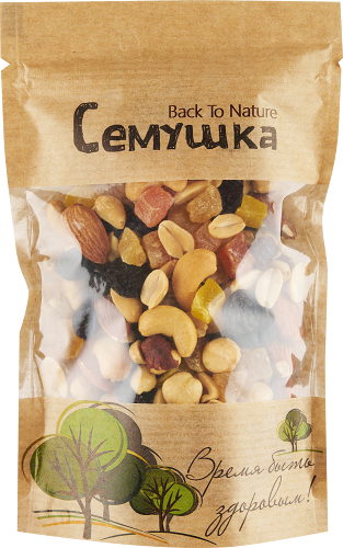 Смесь ореховая Семушка с цукатами сладкая, 150г