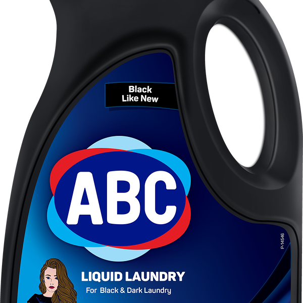 Средство для стирки темной одежды ABC, 3л