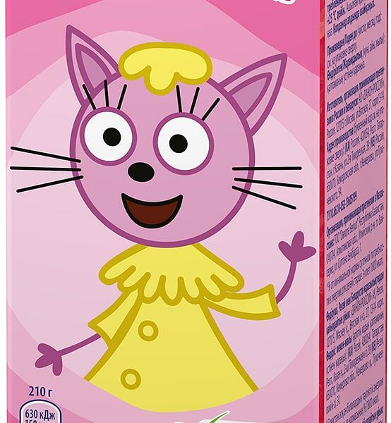 Коктейль молочный Растишка 2,0% ультрапаст со вк жев резинки Бабл-гам 210г