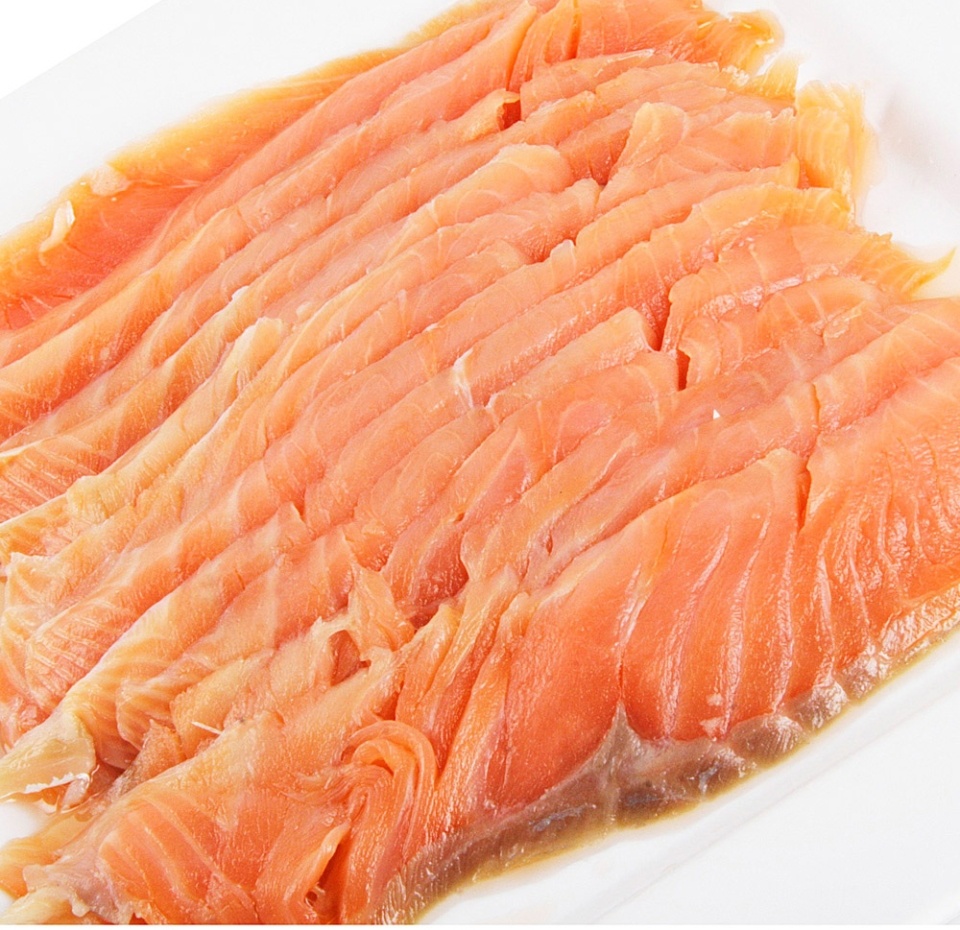 

Лосось атлантический (семга) слабосоленый ломтики, Россия