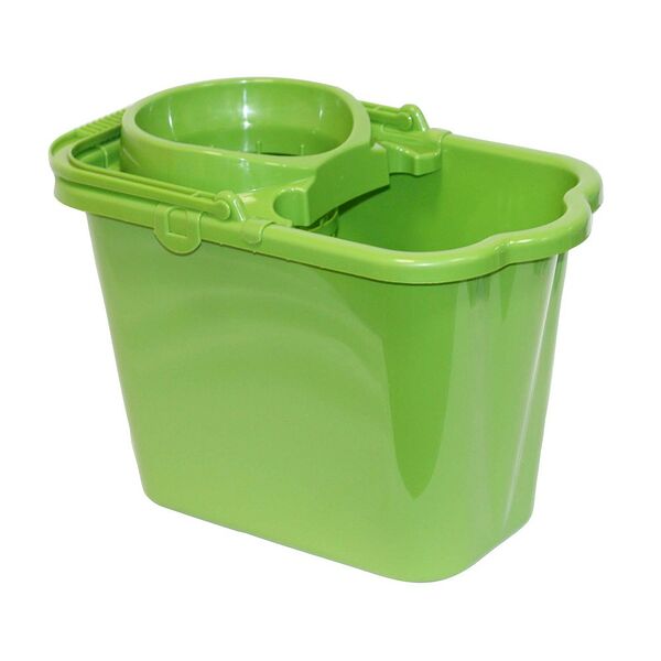Ведро Idea, прямоугольное, без крышки, с отжимом, пластик, 9,5л