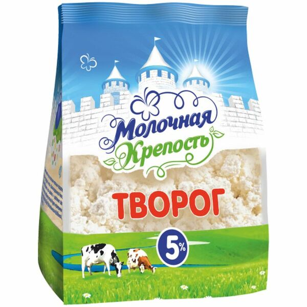 Творог Молочная Крепость 5%