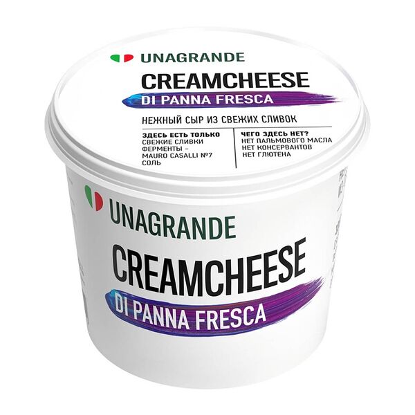 Сыр творожный Unagrande Professional Кремчиз 70%