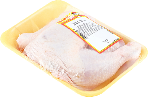 Цыпленок-бройлер КУРИКО четвертина охлажденная вес до 600г