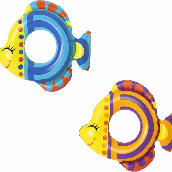 Круг Bestway Рыбки 81х76см для детей от 3-6 лет в ассортименте 1шт.