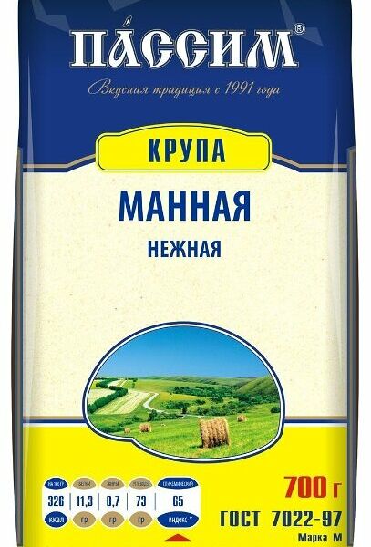 Крупа манная Пассим Нежная