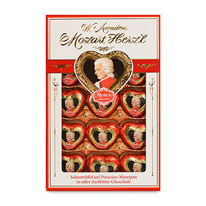 Конфеты шоколадные Reber Mozart Herz`l