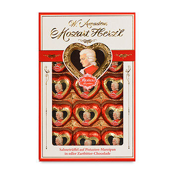 Конфеты шоколадные Reber Mozart Herz`l