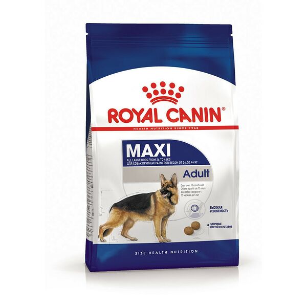 Корм Royal Canin Maxi Adult 26 для собак от 15 месяцев до 5 лет