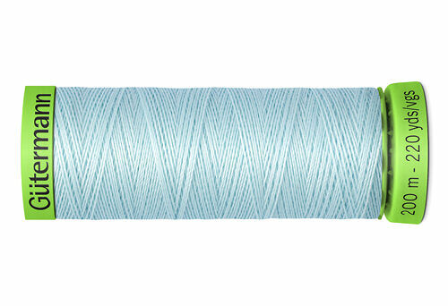 744581 Нить Extra Fine 150 для особо деликатных тканей, 200м, 100% п/э Gutermann(194 пастельно-голубой)