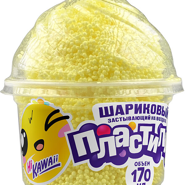 Пластилин шариковый в банке