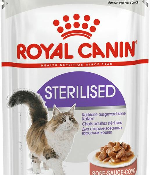 Корм влажный Royal Canin Мясо в соусе для стерилизованных взрослых кошек 85г