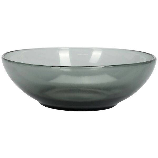 Салатник Basilico Lava Grey, 20 см, стекло