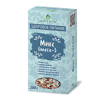 Микс из семян Оргтиум Омега-3 200г, Россия