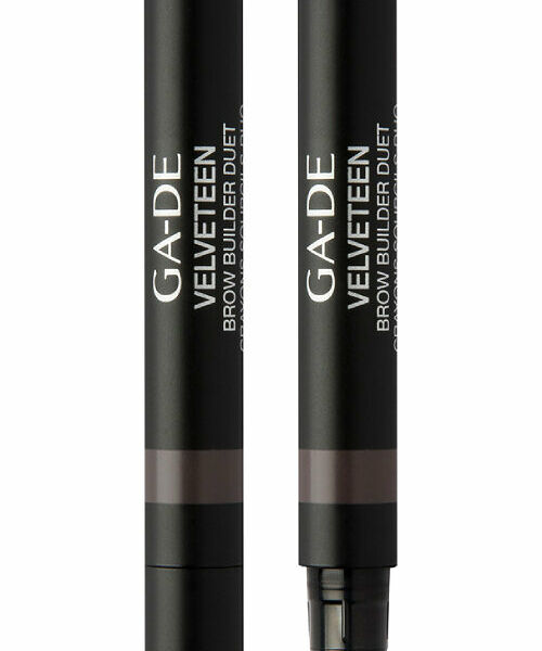 GA-DE Карандаш-Дуэт для моделирования бровей Velveteen, 0,6 г, 62 Ebony