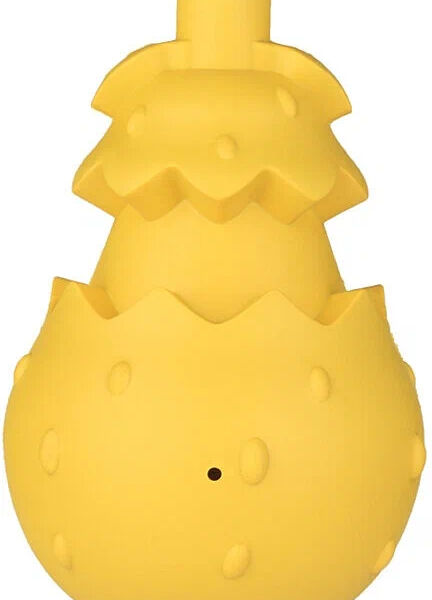 Игрушка Mr. Kranch для собак 8х13 см, желтая, с ароматом сливок