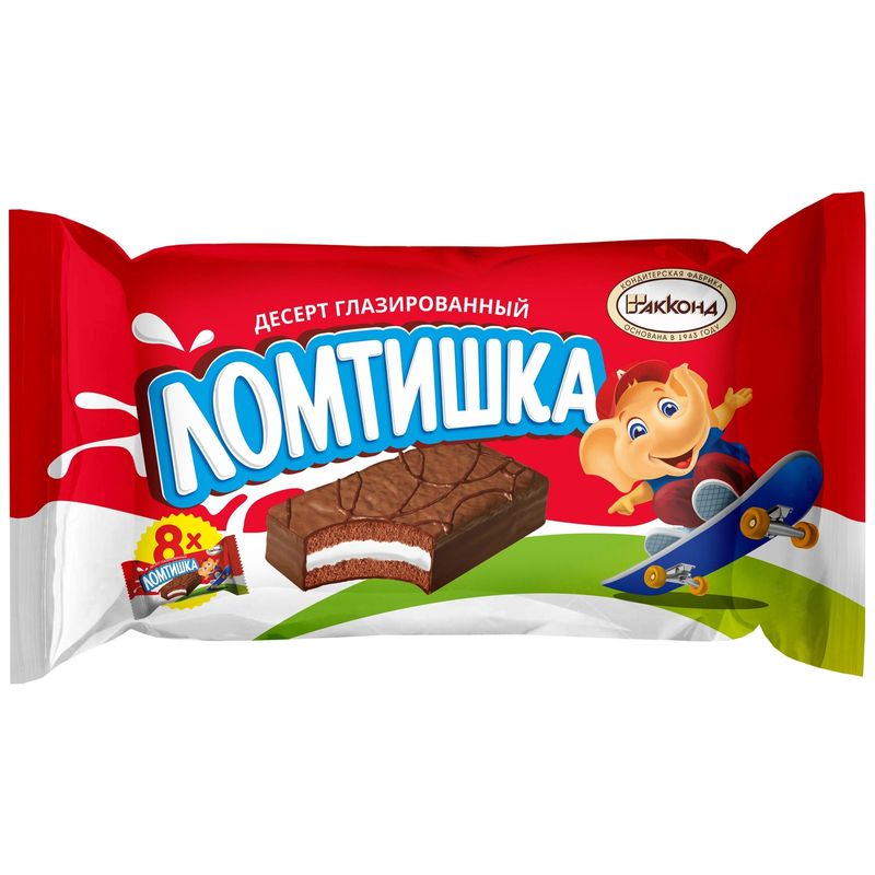 

Десерт глазированный Ломтишка 30 г