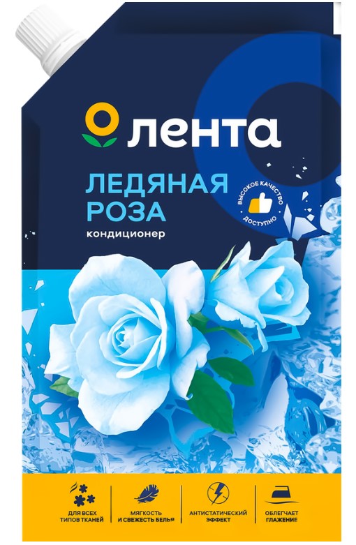 

Кондиционер для белья ЛЕНТА Ледяная роза 500 мл