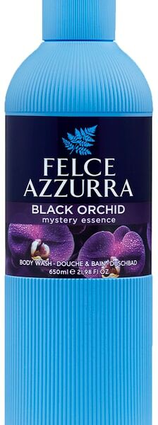 Гель для ванны и душа Felce Azzurra Аромат тайны Черная Орхидея 650мл