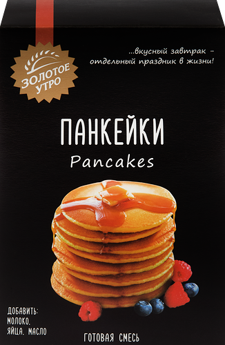 Смесь для выпечки Золотое утро Панкейки 300г