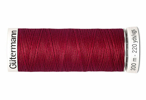 748277 Нить Sew-all для всех материалов, 200м, 100% п/э Gutermann(384 малиновый щербет)