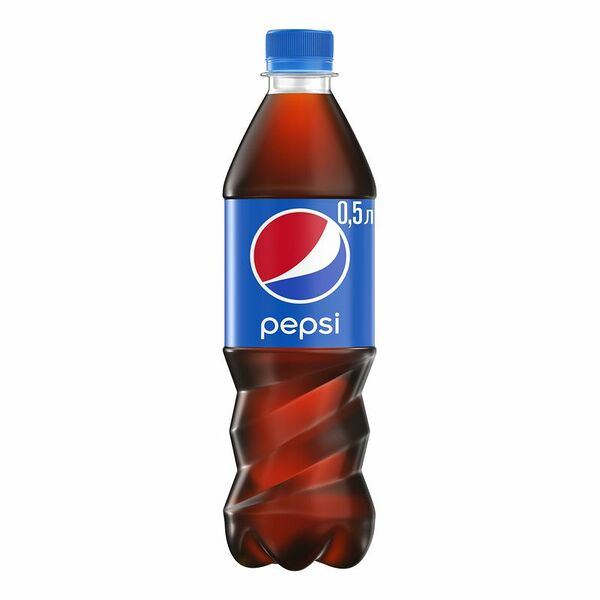Напиток Pepsi сильногазированный 0.5л